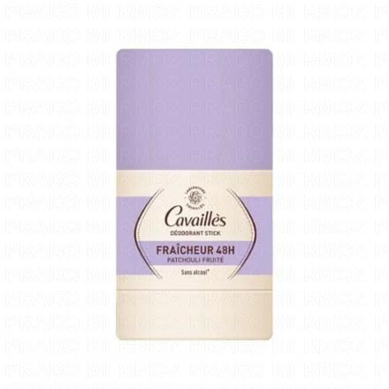 CAVAILLES D&eacute;odorant Fra&icirc;cheur 48H Patchouli Stick 50g