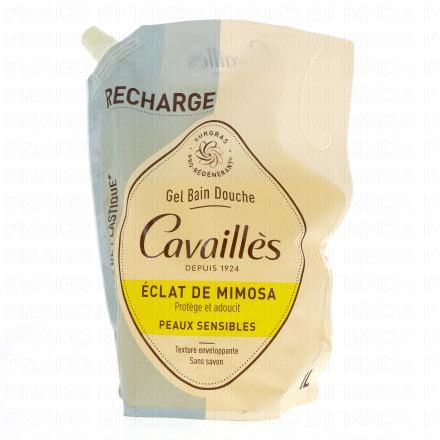CAVAILLES Gel Bain Douche &Eacute;clat de Mimosa (eco recharge 1l)