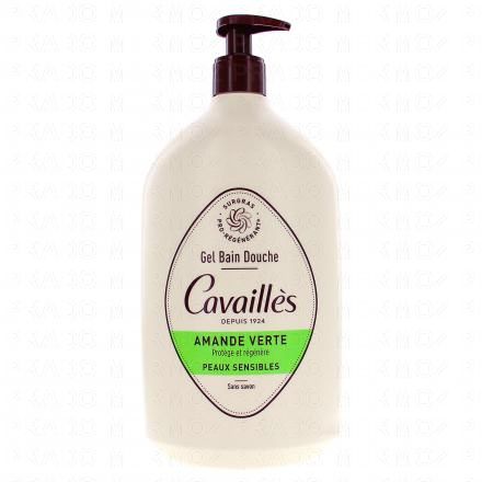 CAVAILLES Gel bain douche amande verte (1l)