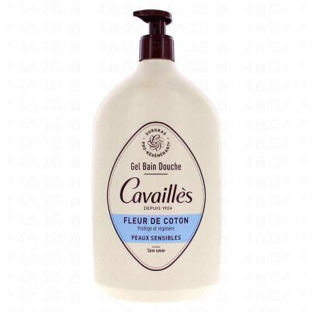 CAVAILLES Gel bain douche fleur de coton (1l)