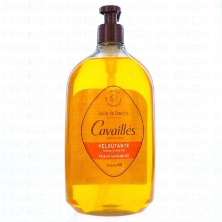CAVAILLES Huile de Douche Veloutante &agrave; l'amande 750ml