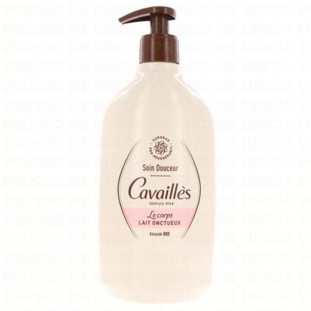 CAVAILLES Lait Onctueux Corps Amande Bio 500ml