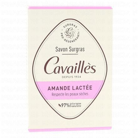 CAVAILLES Savon Surgras Solide Amande Lact&eacute;e (100g)