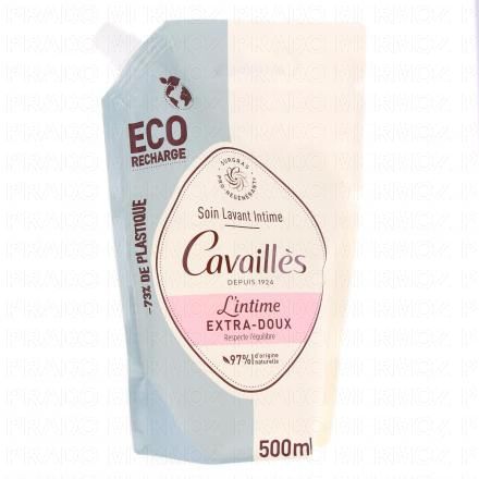 CAVAILLES Soin Lavant Intime Extra-Doux (eco recharge 500ml)