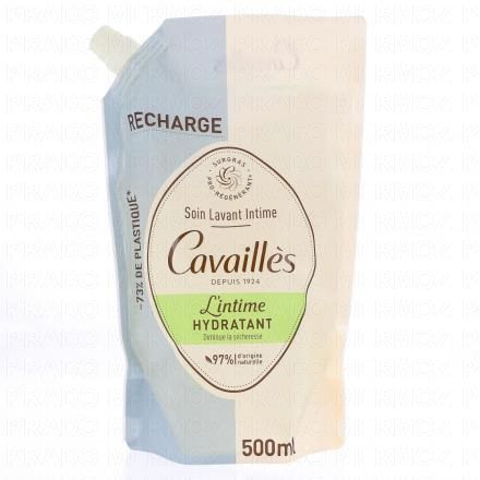 CAVAILLES Soin Lavant Intime Hydratant (eco recharge 500ml)