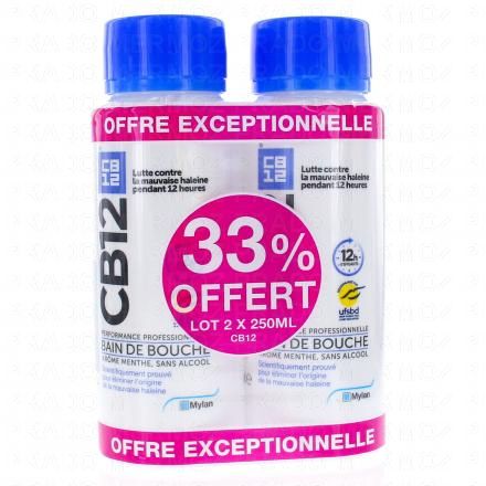 CB12 Complexe buccal menthe (flacon 250ml lot de 2)