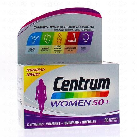 CENTRUM Women - 50+ x30 comprim&eacute;s