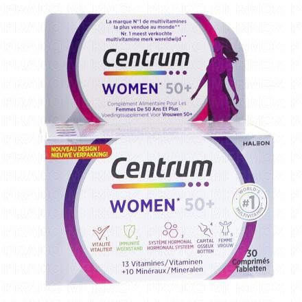 CENTRUM Women - 50+ x30 comprim&eacute;s