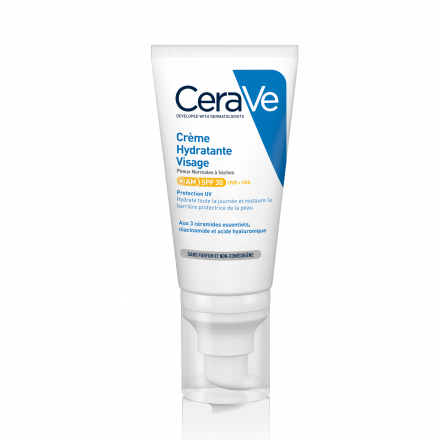 CERAVE Cr&egrave;me hydratante visage SPF30 tube 52ml