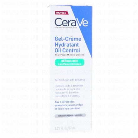 CERAVE Gel-Cr&egrave;me Hydratant Oil Control 52ml