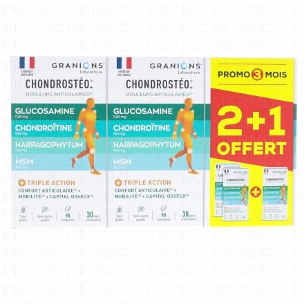 CHONDROSTEO+ Articulations (lot de 3 boîtes de 90 comprimés)