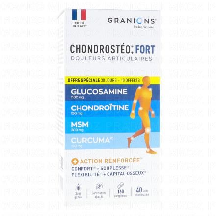 CHONDROSTEO FORT articulations x160 comprim&eacute;s