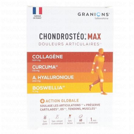 CHONDROSTEO+ Max Douleurs Articulaires x60 comprimés