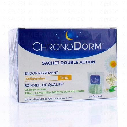 BIOCODEX ChronoDorm - Tisane endormissement Sachet double action x20 sachets