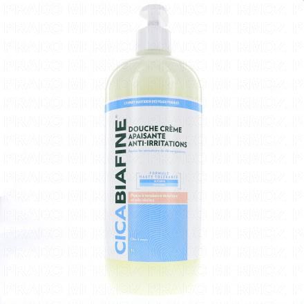 CICA BIAFINE Cr&egrave;me douche hydratante anti-irritations (flacon 1l)