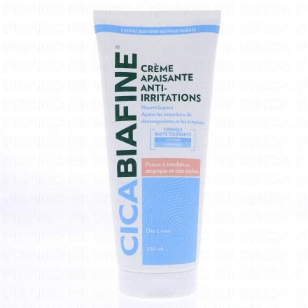 CICA BIAFINE Cr&egrave;me hydratante anti-irritations tube 200ml