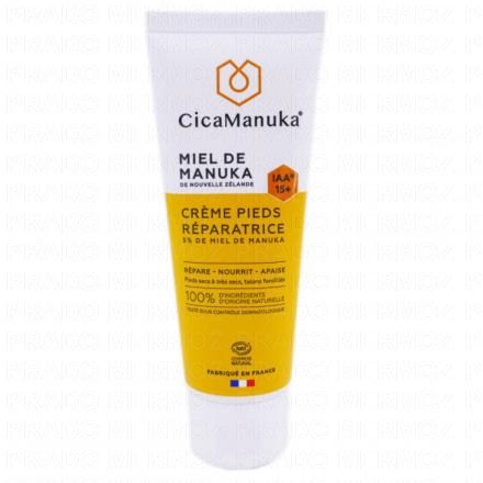 CICAMANOUKA Cr&egrave;me pieds r&eacute;paratrices bio