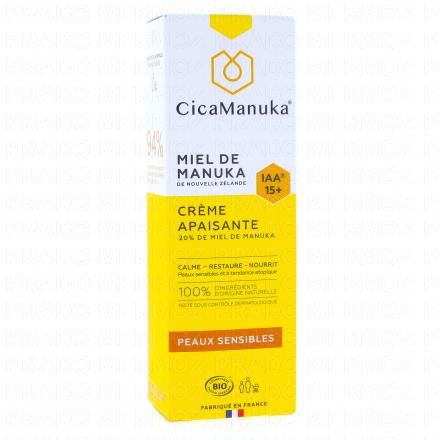 CICAMANUKA Cr&egrave;me Apaisante Bio 75ml