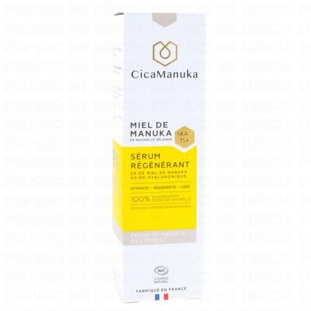 CICAMANUKA Miel de manuka - S&eacute;rum r&eacute;g&eacute;n&eacute;rant IAA15+ 30ml