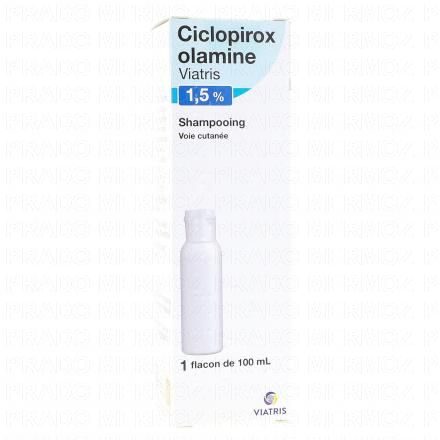 CICLOPIROX OLAMINE 1,5 % Shampooing 100ml