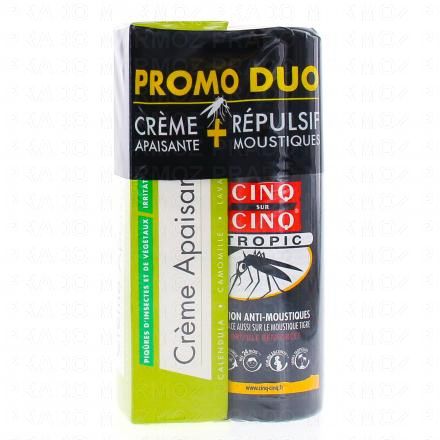 CINQ SUR CINQ Tropic KIT Cr&egrave;me apaisante 40g + Lotion anti moustiques 75ml