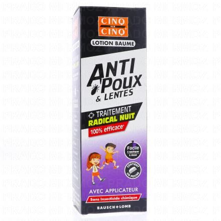 CINQ SUR CINQ Lotion Baume anti-poux et lentes