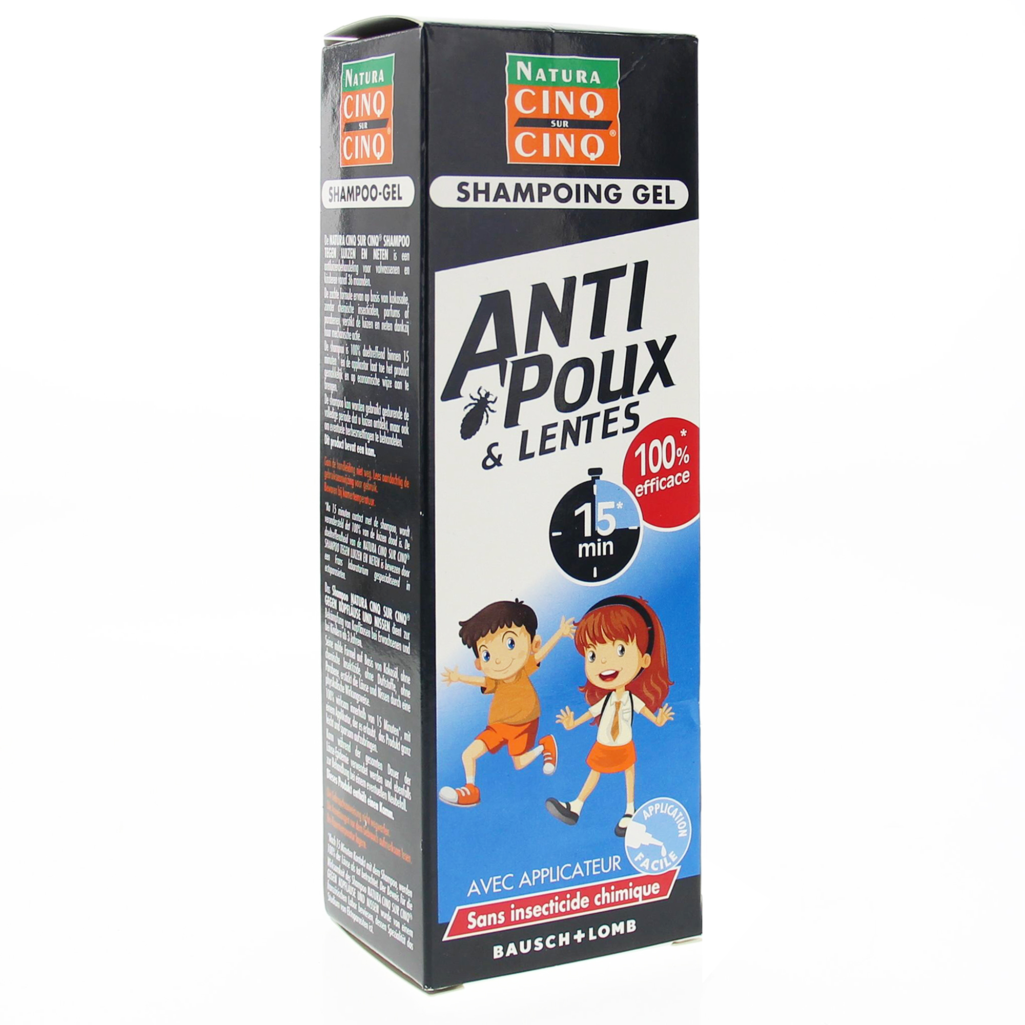 Cinq sur Cinq Anti Poux et Lentes Shampooing Gel