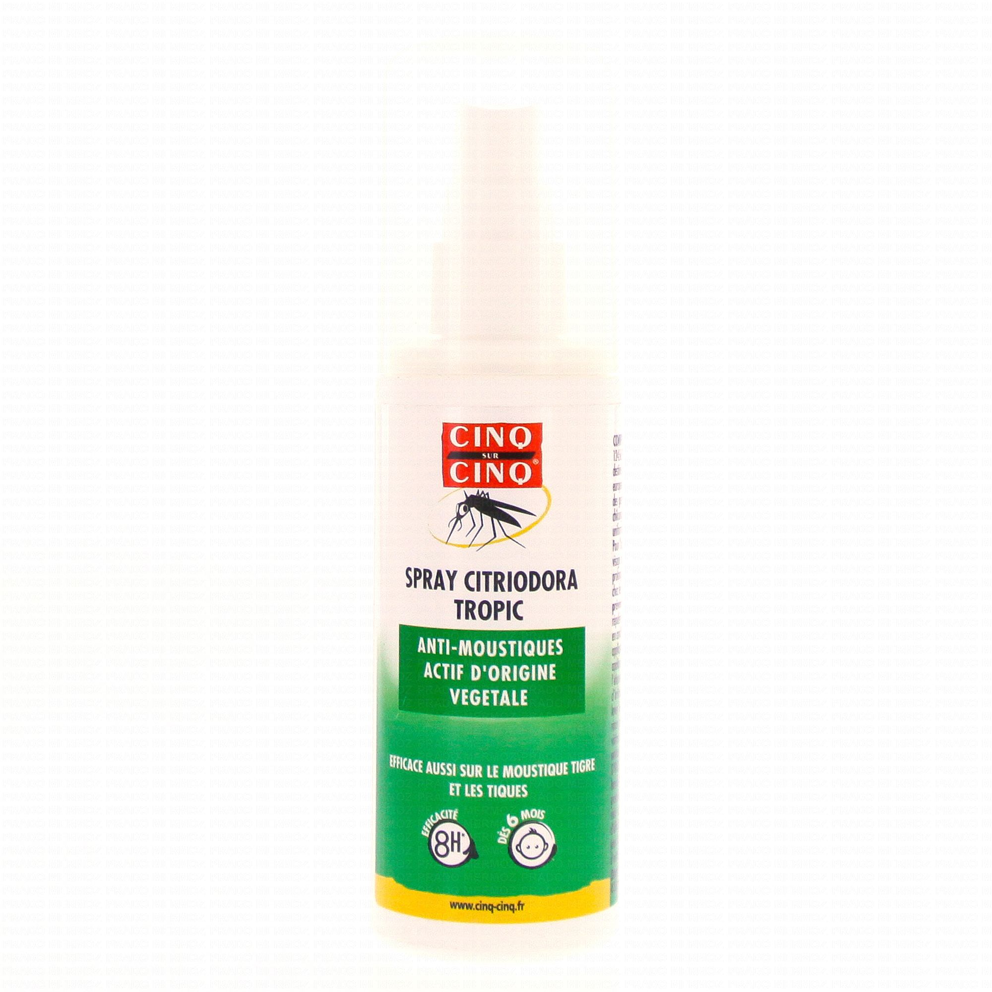 CINQ SUR CINQ Spray anti-moustiques 100ml