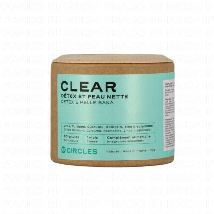 CIRCLES Clear - Détox et peau nette x60 gélules