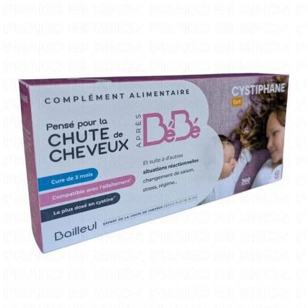 CISTIPHANE Fort Chute de cheveux Post-Partum x360 comprimés