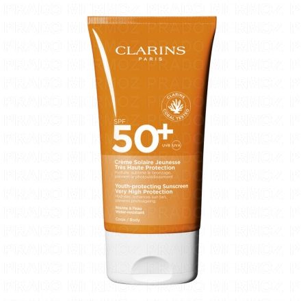 CLARINS Cr&egrave;me Solaire Jeunesse Tr&egrave;s Haute Protection SPF50+ Corps 150ml
