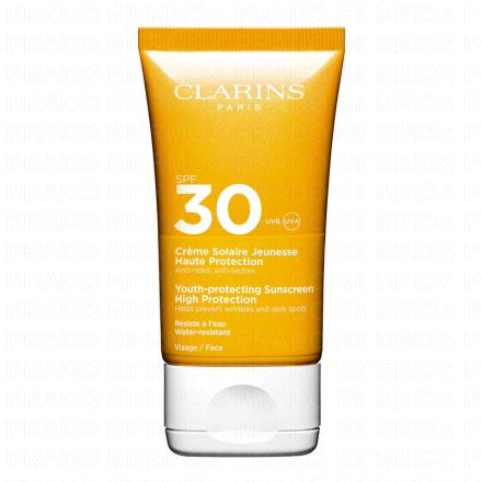CLARINS Cr&egrave;me Solaire jeunesse haute protection SPF30 50ml