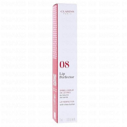 CLARINS Eclat Minute Embellisseur Lèvres 12ml n°08 Plum Shimmer