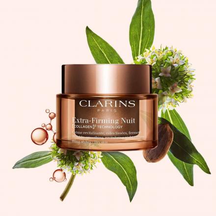 CLARINS Extra-Firming Nuit - Cr&egrave;me Peaux s&egrave;ches (pot de 50g)