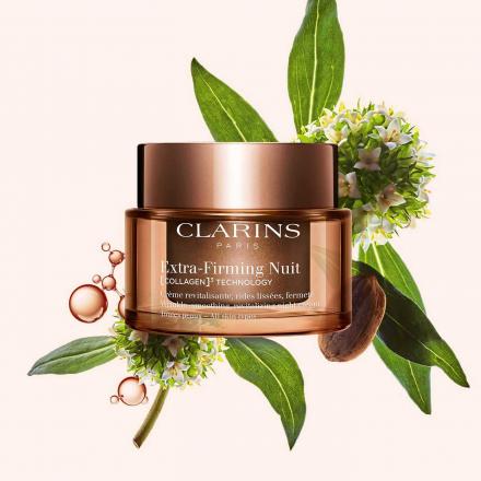 CLARINS Extra-Firming Nuit - Cr&egrave;me revitalisante, rides liss&eacute;es, fermet&eacute; (pot de 50ml)