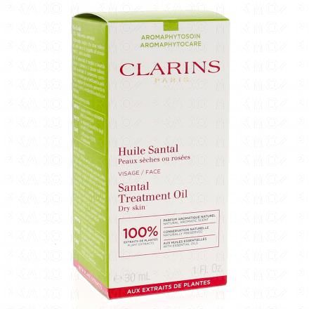 CLARINS Aroma - Huile santal peaux s&egrave;ches ou ros&eacute;es 30ml