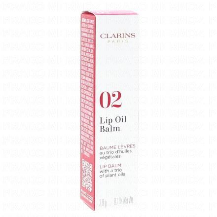 CLARINS Lip Oil Balm - Baume &agrave; l&egrave;vres 2.9g N&deg;02 - Pitaya