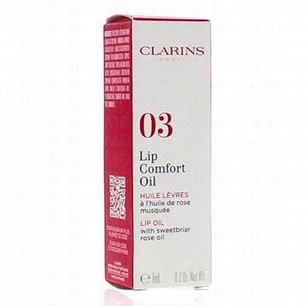 CLARINS Lip comfort oil - Huile &agrave; l&egrave;vres 7ml (03 - cherry)