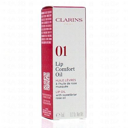 CLARINS Lip comfort oil - Huile à lèvres 7ml (01 - honey)
