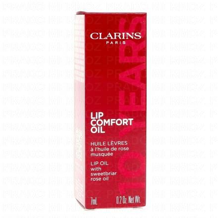 CLARINS Lip comfort oil - Huile &agrave; l&egrave;vres 7ml (54 - iconic red edition limit&eacute;e)