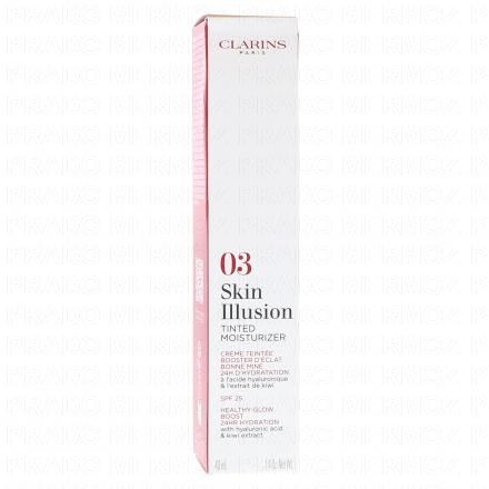 CLARINS Skin Illusion Tinted Moisturizer SPF25 (n°03 40ml)