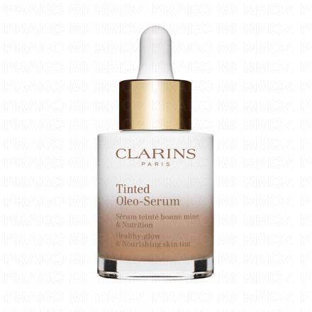 CLARINS Tinted Oleo-Serum - Fond de teint sérum teinté bonne mine & nutrition (teinte n°3 moyen clair)