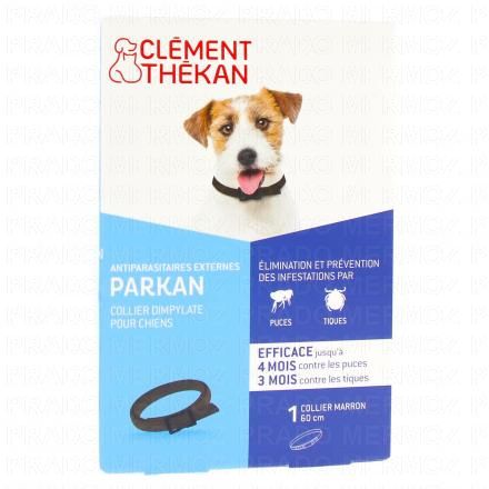 CLEMENT THEKAN Parkan Antiparasitaires collier chien 60cm