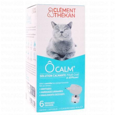 CLEMENT THEKAN &Ocirc; Calm Solution calmante pour chat &agrave; diffuser (prise)