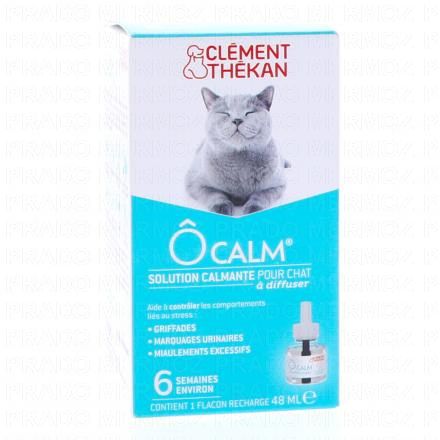 CLEMENT THEKAN Ô Calm Solution calmante pour chat à diffuser (recharge)