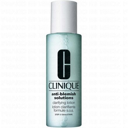 CLINIQUE Anti-Blemish&trade; Solutions &Eacute;tape 2 Lotion Exfoliante Formule S.O.S Soin Anti-Imperfections 200ml