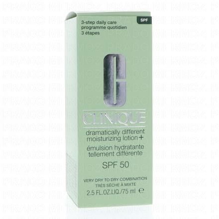 CLINIQUE Dramatically Diff&eacute;rent - &Eacute;mulsion Hydratante Tellement Diff&eacute;rente SPF50 75ml