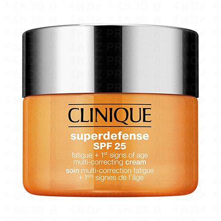 CLINIQUE Superdefense SPF25 type 1&2 (peaux très sèches à mixtes) pot 50ml