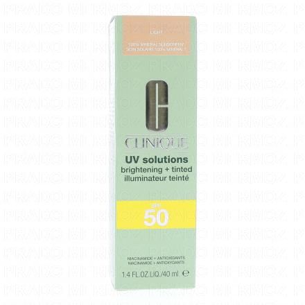 CLINIQUE UV Solutions - Illuminateur teinté SPF50 40ml (n°1 light)