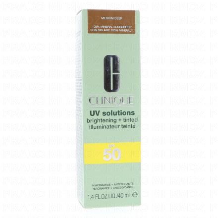 CLINIQUE UV Solutions - Illuminateur teinté SPF50 40ml (n°3 medium deep)